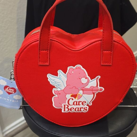 Skinny Dip X Care Bears  Heart-Shaped Crossbody Bag - Picture 4 of 7